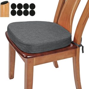 BUYUE Thickened 2.5" Friendly Woven Fabric Dining Chair Cushion