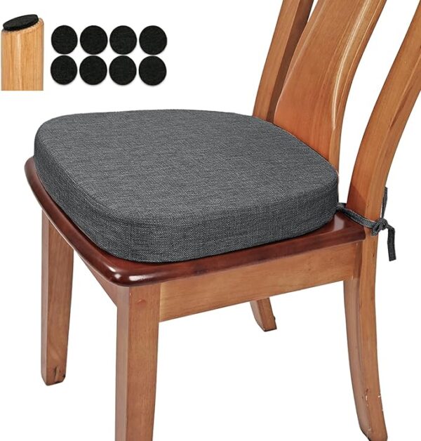 BUYUE Thickened 2.5" Friendly Woven Fabric Dining Chair Cushion